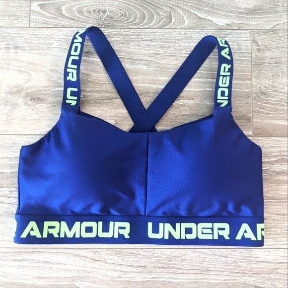 NWT Under Armour Crossback Low Sports Bra | Size Large | Brand New with Tags - Picture 2 of 9